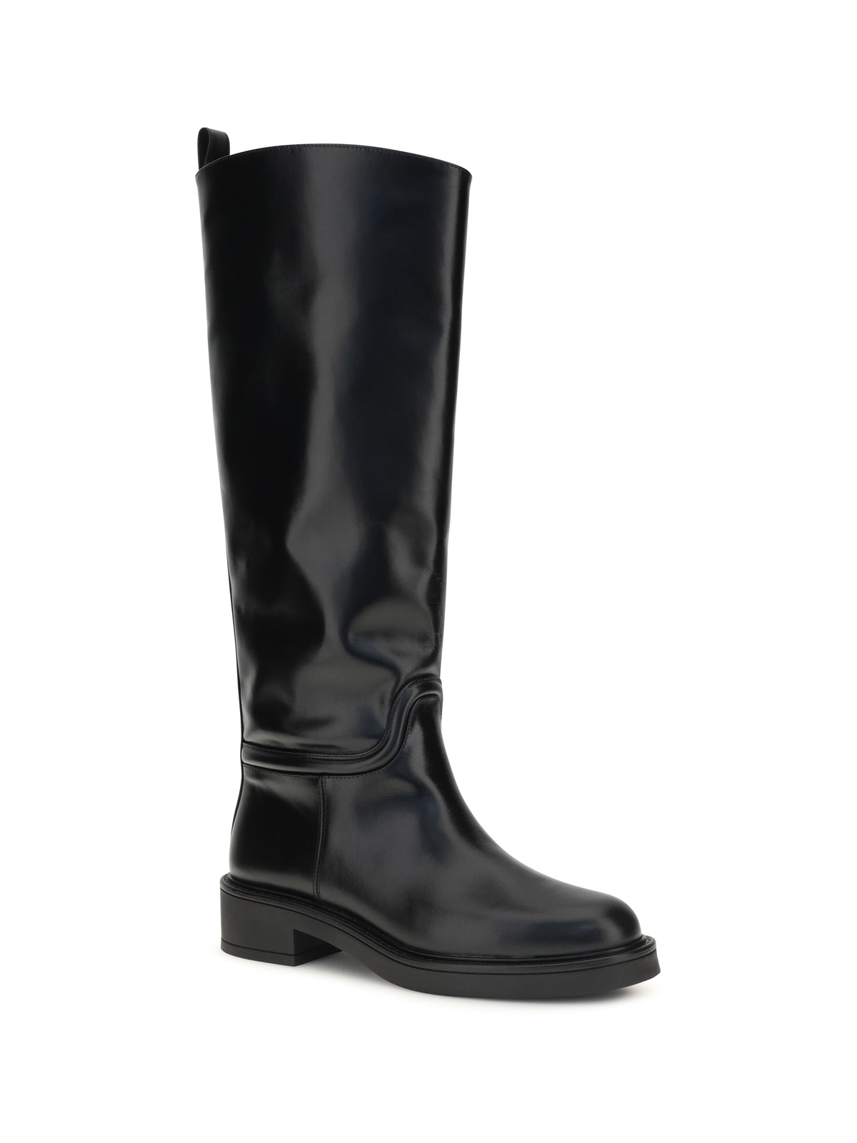 Stuart Weitzman Celia leather Boots - Black