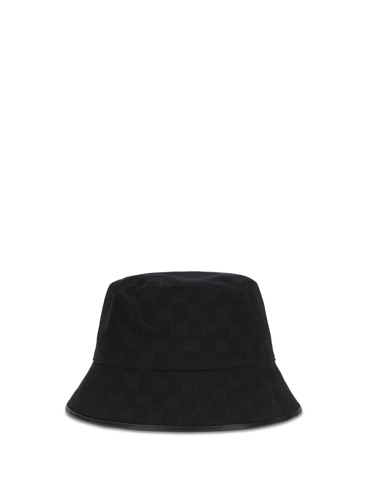 Gucci GG cotton canvas Bucket Hat - Black/Black