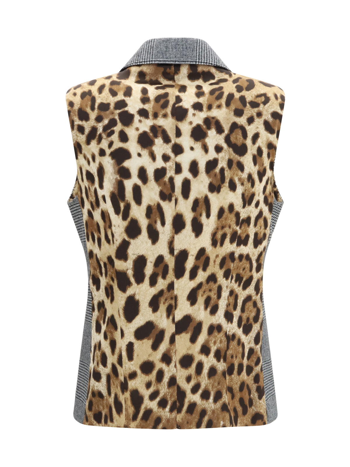 Dolce & Gabbana Prince of wales double breasted Vest - Checkered-Check-Tartan