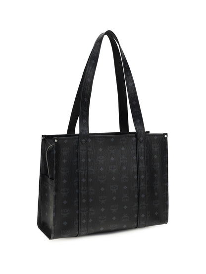 MCM Aren Visetos Tote Bag