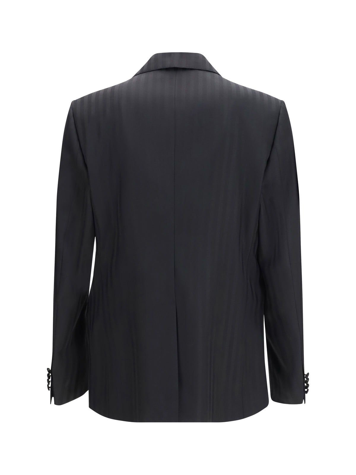 Dolce & Gabbana Striped peak-lapel Blazer - Black
