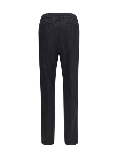 Versace Greek Monogram Pants - Black