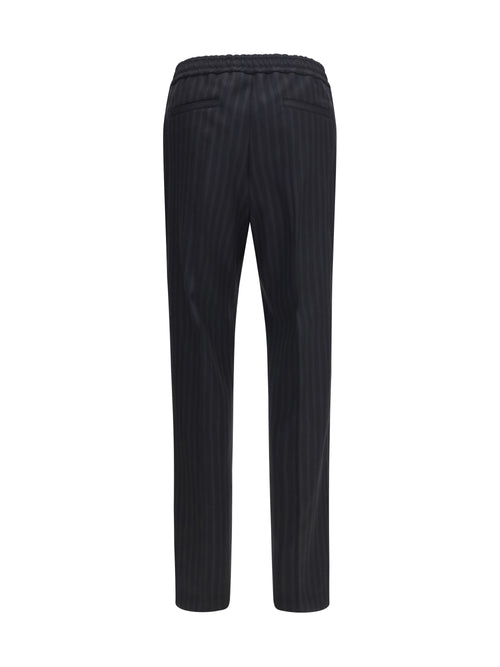 Versace Greek Monogram Pants - Black