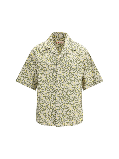 MARNI Short-sleeve all-over print Shirt