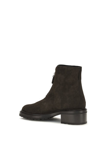 The Row Hike suede Ankle Boots - Moka