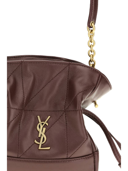 SAINT LAURENT Jamie mini leather Clutch Bag