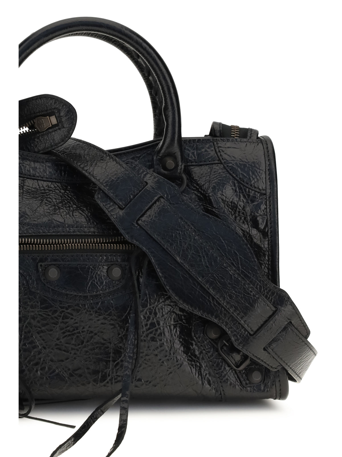 Balenciaga Small Le City Handbag - Black