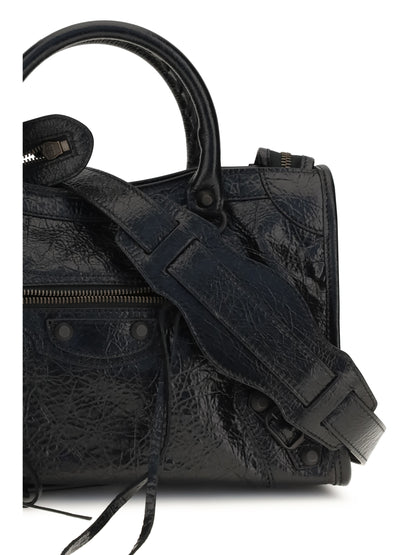 Balenciaga Small Le City Handbag - Black