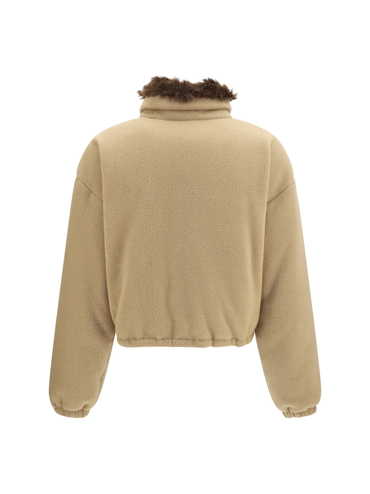 Miu Miu Fleece down Jacket - Camel