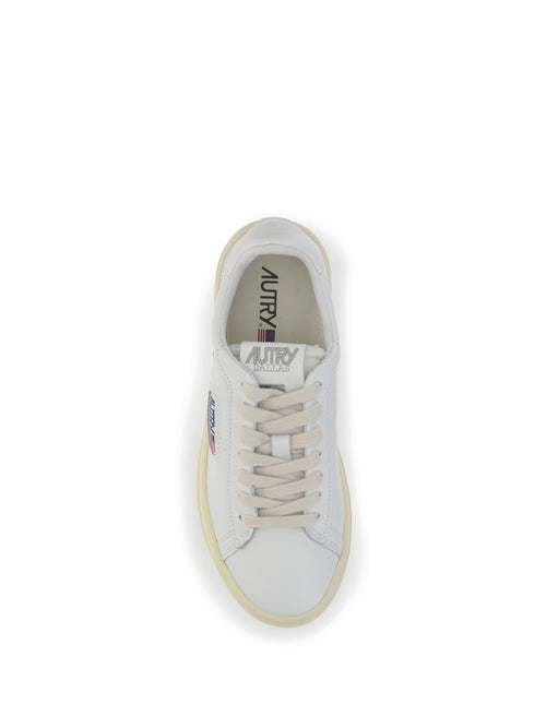 Autry Dallas Low Sneakers - Wht/Wht