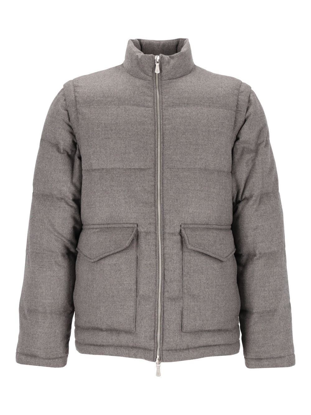 Eleventy Down Jacket - Grey