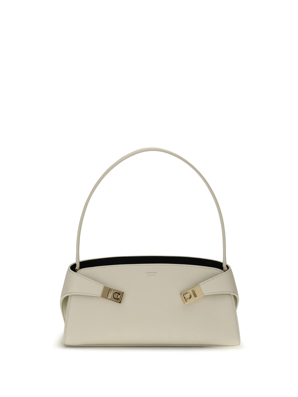 Ferragamo Hug East-West Shoulder Bag - Mascarpone