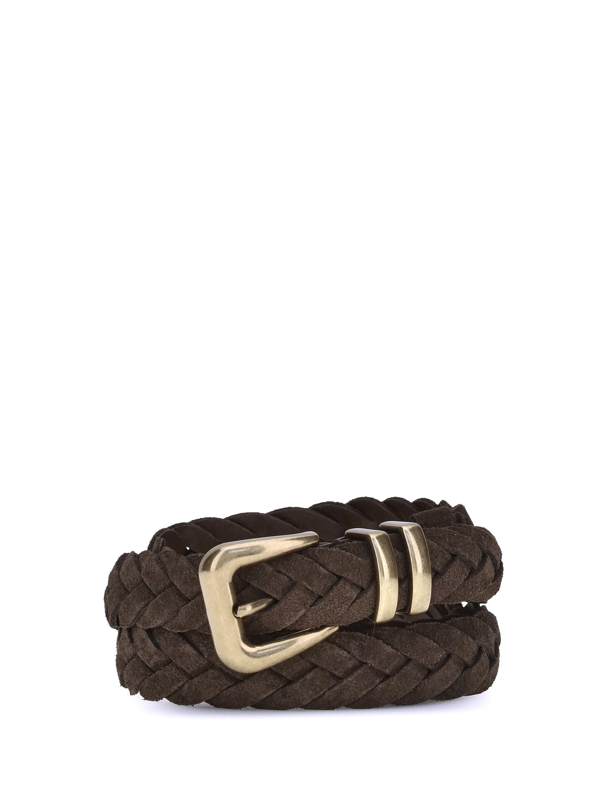 Brunello Cucinelli Leather woven Belt - Bc/Nes