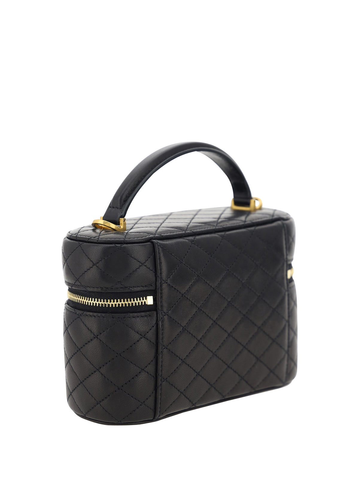 Saint Laurent Vanity Gaby leather Handbag - Black