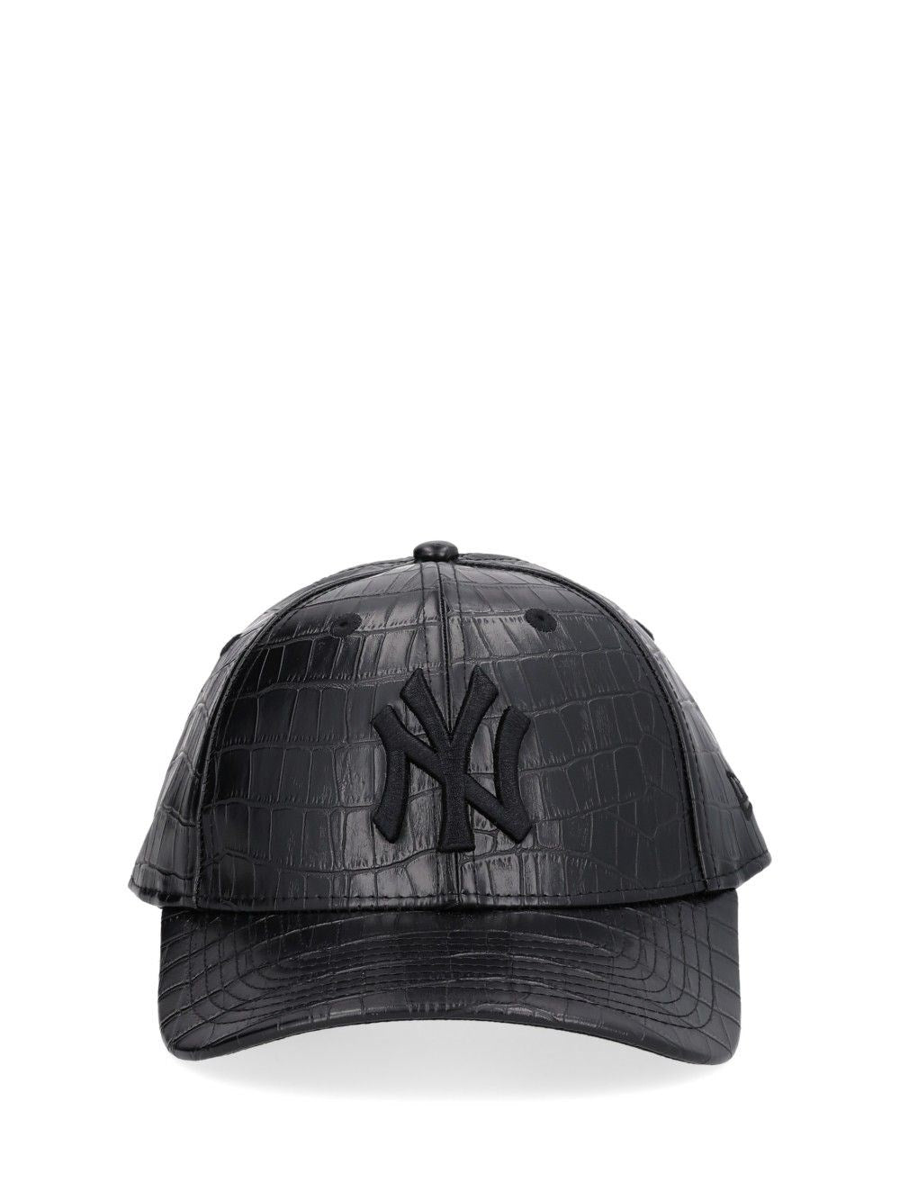 New Era 'Female Pattern Pu 9Forty®' New York Yankees Hat - Black