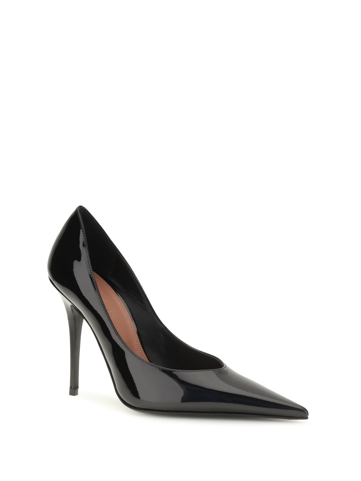 Amina Muaddi Anok Pump 2.0 - Black Patent