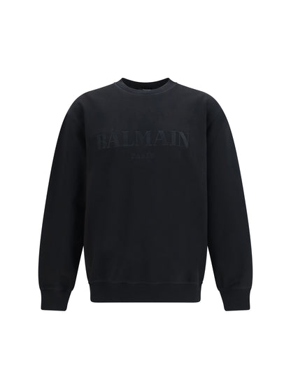 BALMAIN Vintage embroidered logo Sweatshirt