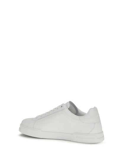 DOLCE & GABBANA Leather Sneakers