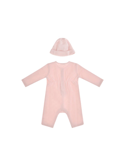 Gucci GG cotton piqué Baby gift Set - Baby Pink/Mix