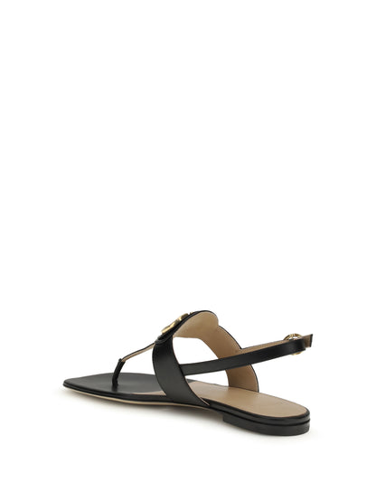 VALENTINO GARAVANI Leather thong Sandals