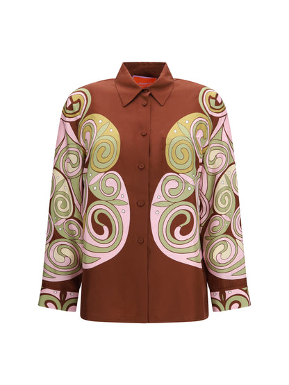 La Double J Boy Shirt - Kells Swirl Placée