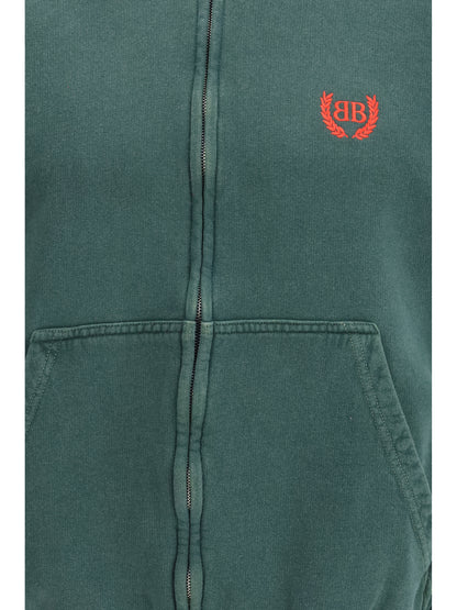 BALENCIAGA Laurel Classic zip-up Hoodie