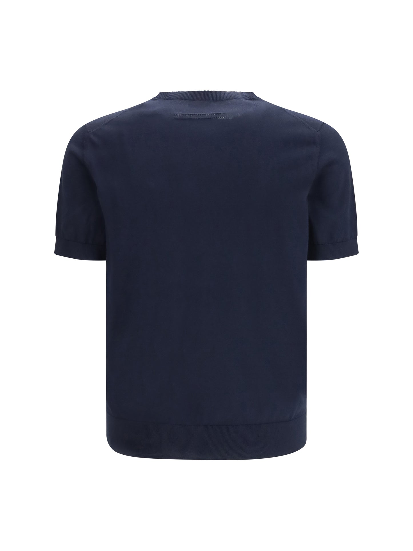 ZEGNA Short-sleeved knit T-shirt