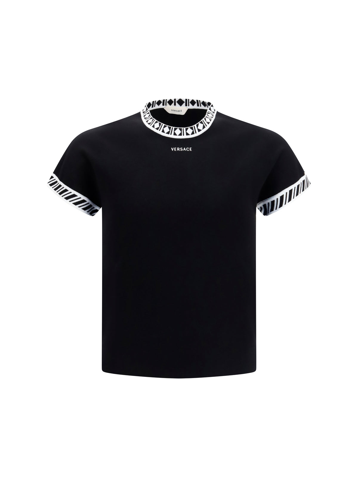 Versace Knit T-shirt - Black