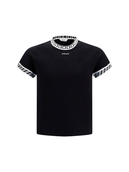Versace Knit T-shirt - Black