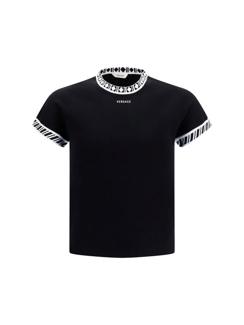 Versace Knit T-shirt - Black