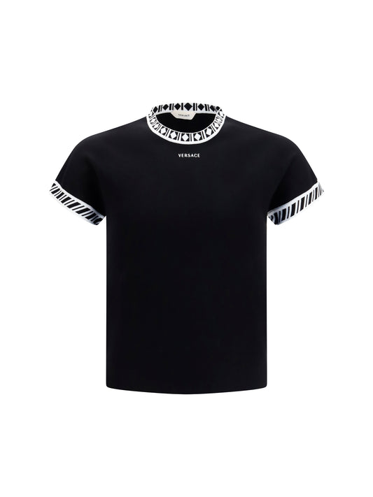 Versace Knit T-shirt - Black
