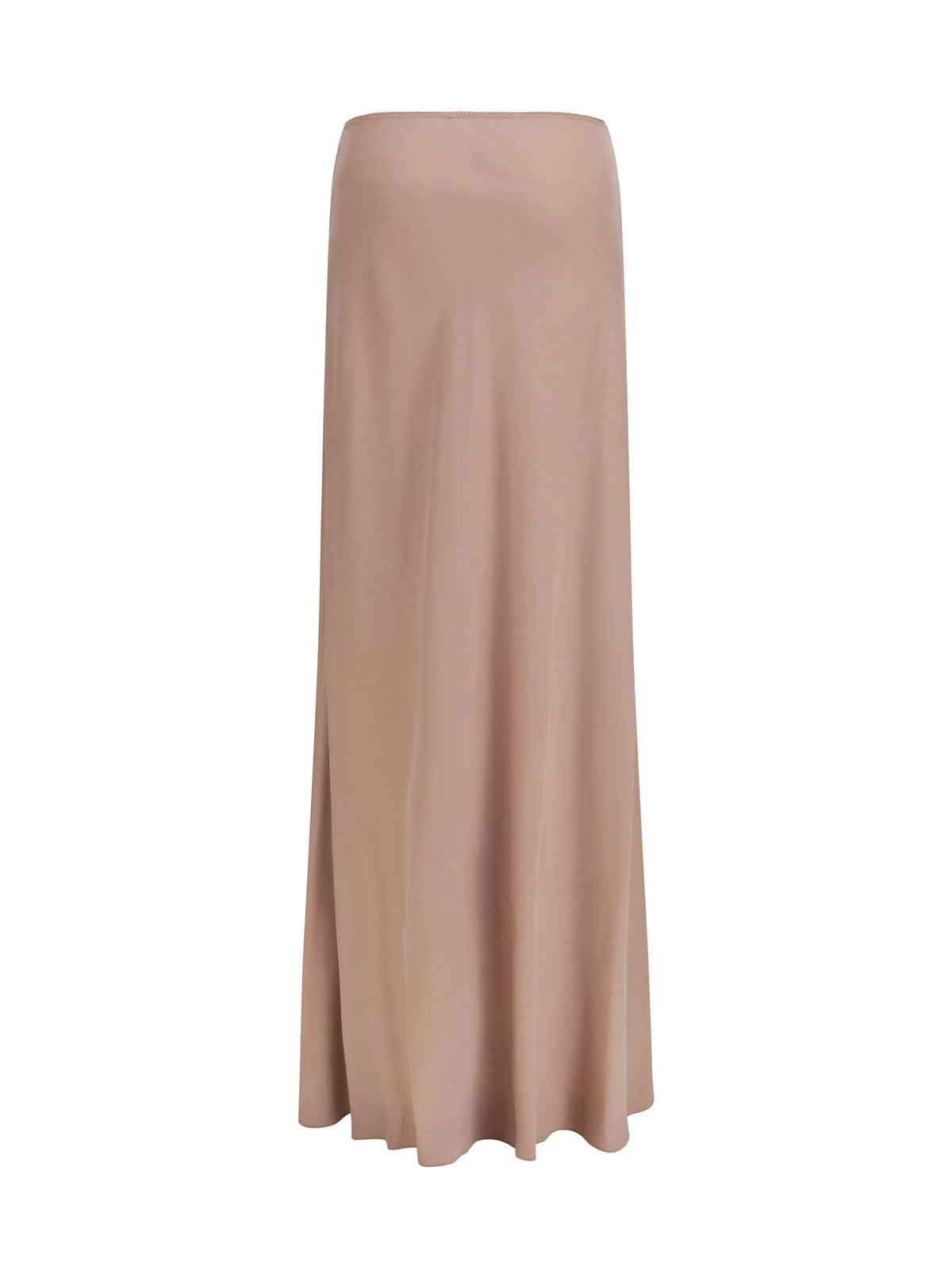 Fabiana Filippi Lyocell long Skirt - Moka Meringa