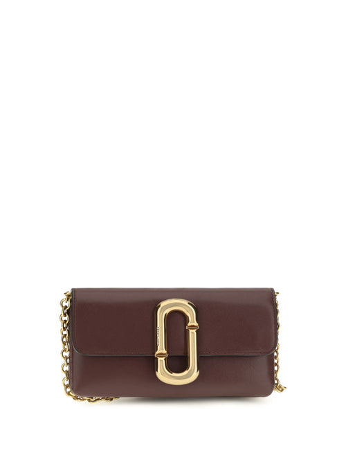 Marc Jacobs Snapshot Chain Wallet - Dark Port