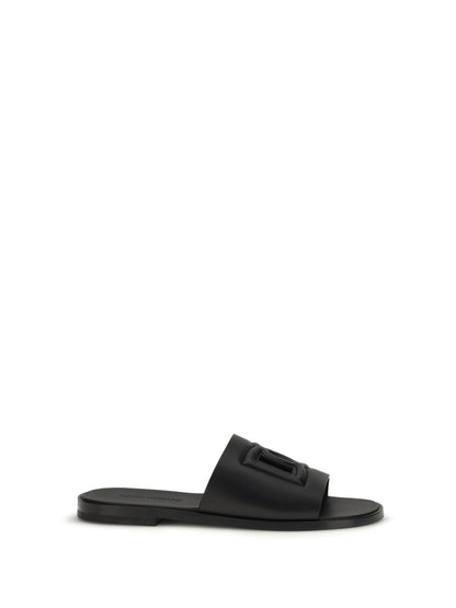 DOLCE & GABBANA Embossed logo Sandals