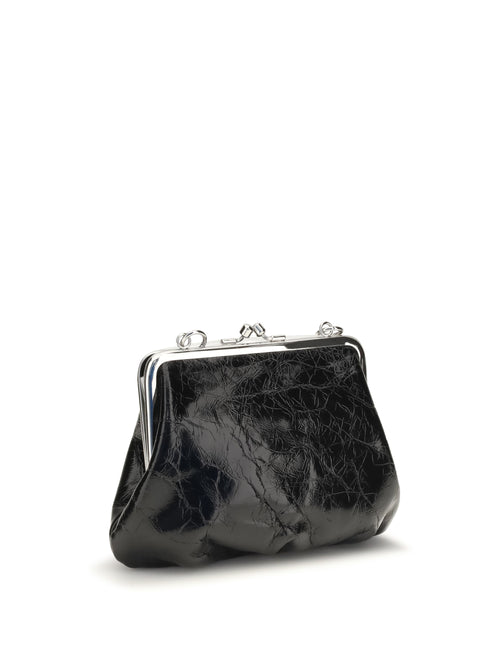 Vivienne Westwood Granny Frame patent leather Handbag - Black