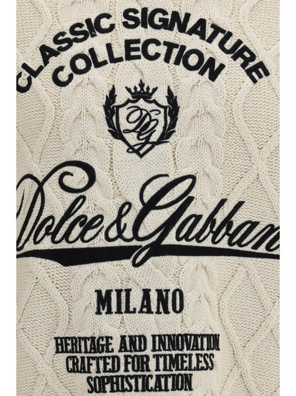 DOLCE & GABBANA Cable-knit Pullover