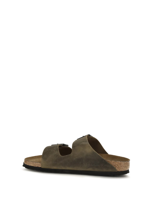 Birkenstock Arizona Sandals - Khaki