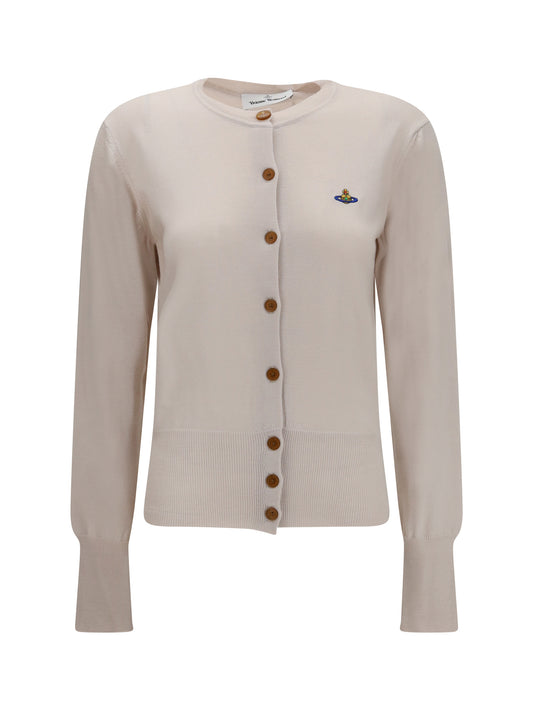 Vivienne Westwood Bea wool Cardigan - Limestone
