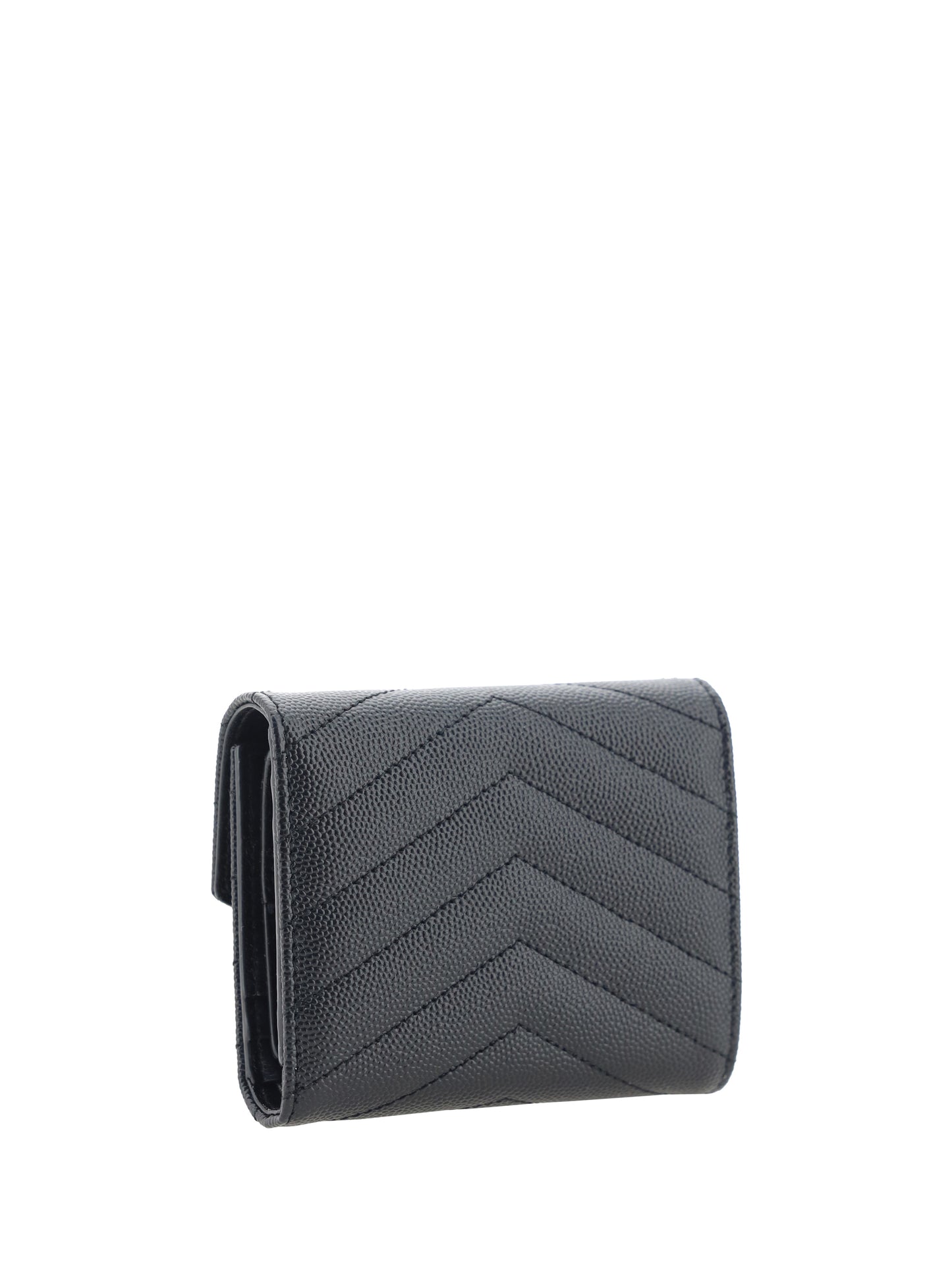 SAINT LAURENT Cassandre leather Wallet