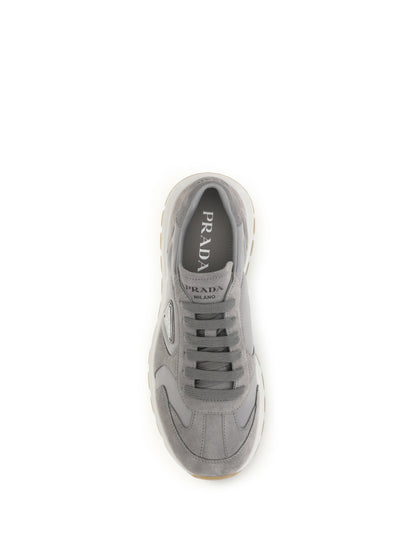 Prada Prax 01 Re-Nylon Sneakers - Acciaio