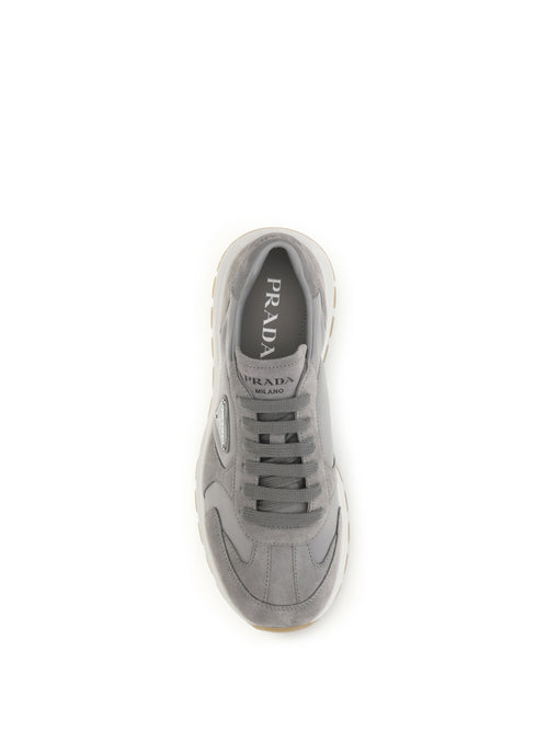 Prada Prax 01 Re-Nylon Sneakers - Acciaio