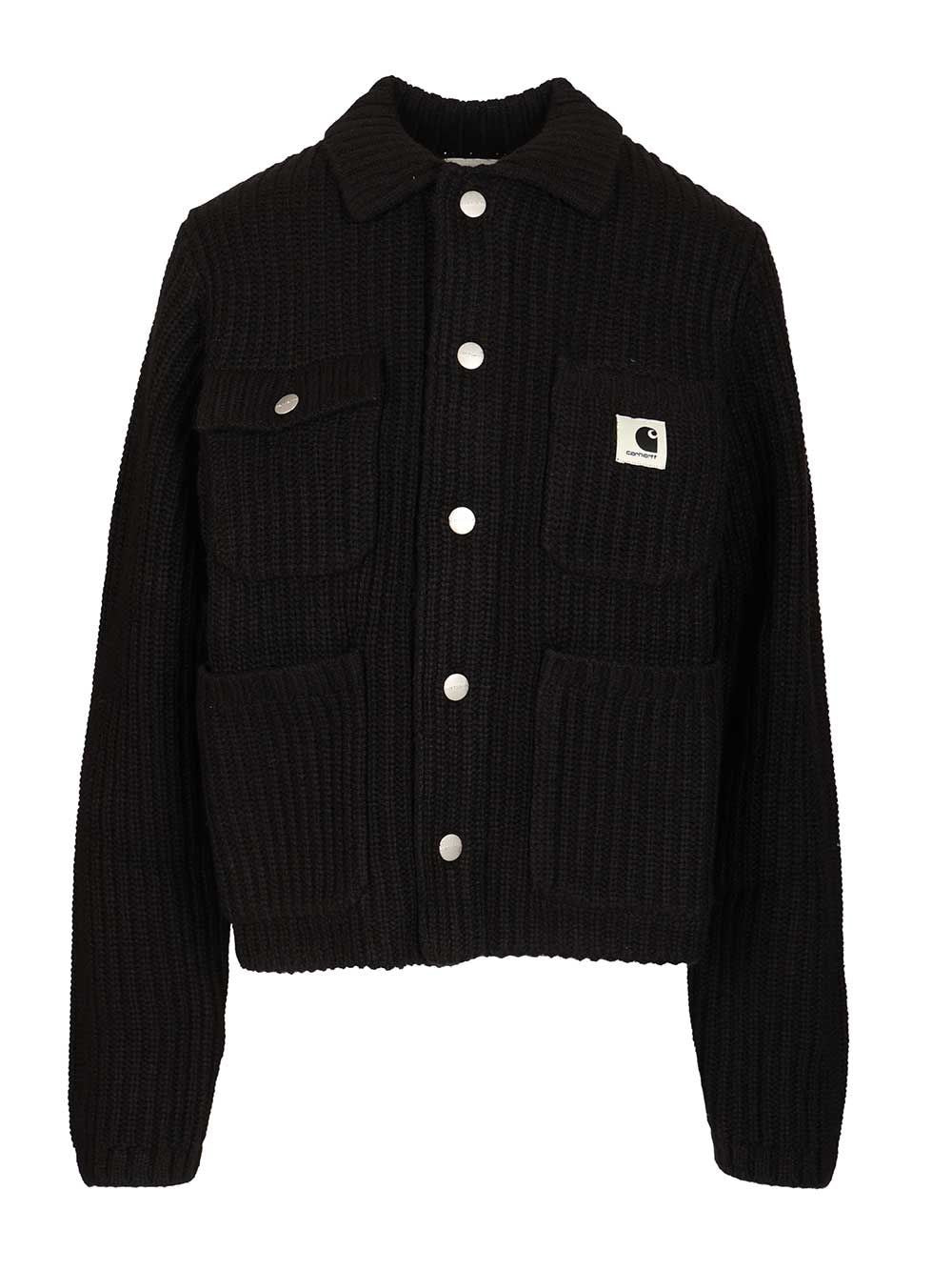 Carhartt Wip "Women's Michigan" Cardigan - Black