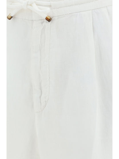 Brunello Cucinelli Linen Pants - Neve
