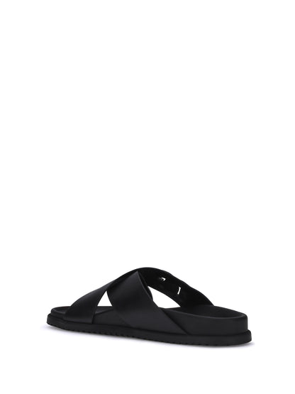 DOLCE & GABBANA Leather Sandals