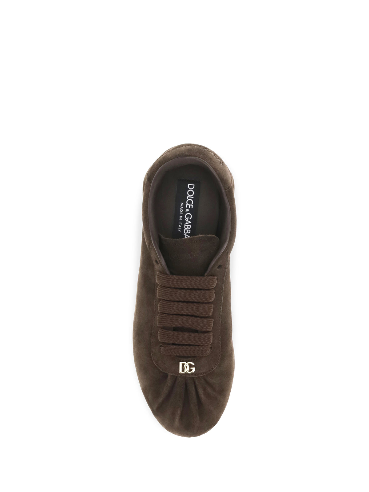 Dolce & Gabbana Low-top suede Sneakers - Ebony 1