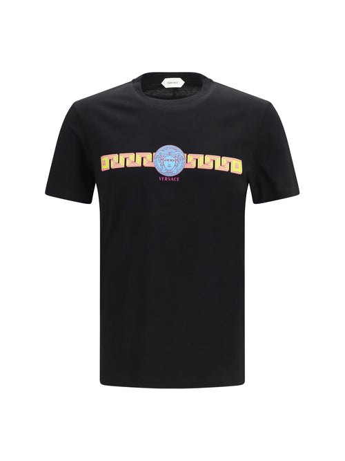 Versace Slim cotton jersey T-Shirt - Black