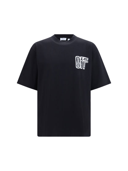 Off-White Motion Arrow Skate T-shirt - Black