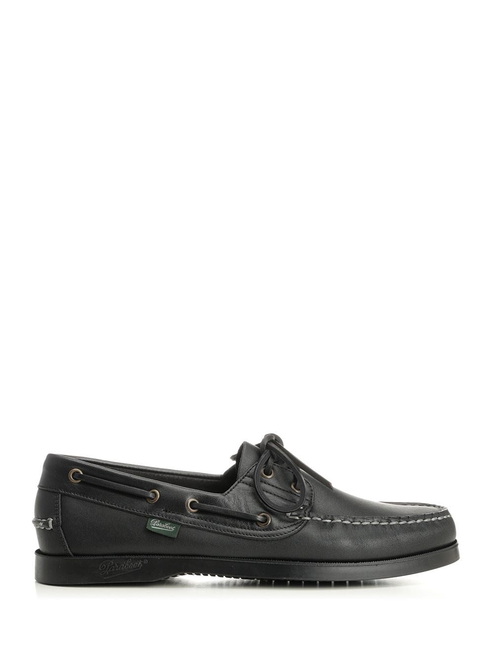 Paraboot Barth Boat Moccasin - Black