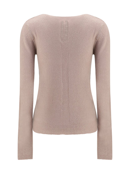Rick Owens V-neck Sweater - Rose