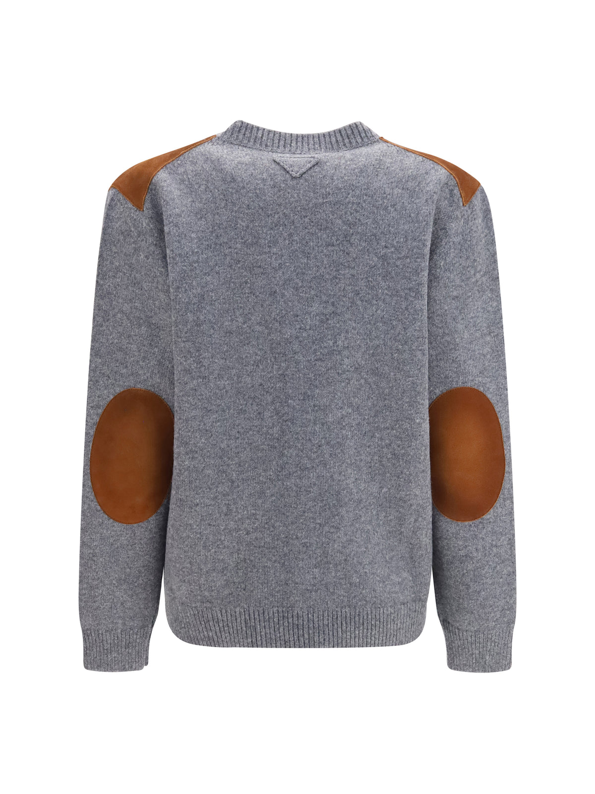 Prada Suede and wool Cardigan - Ardesia